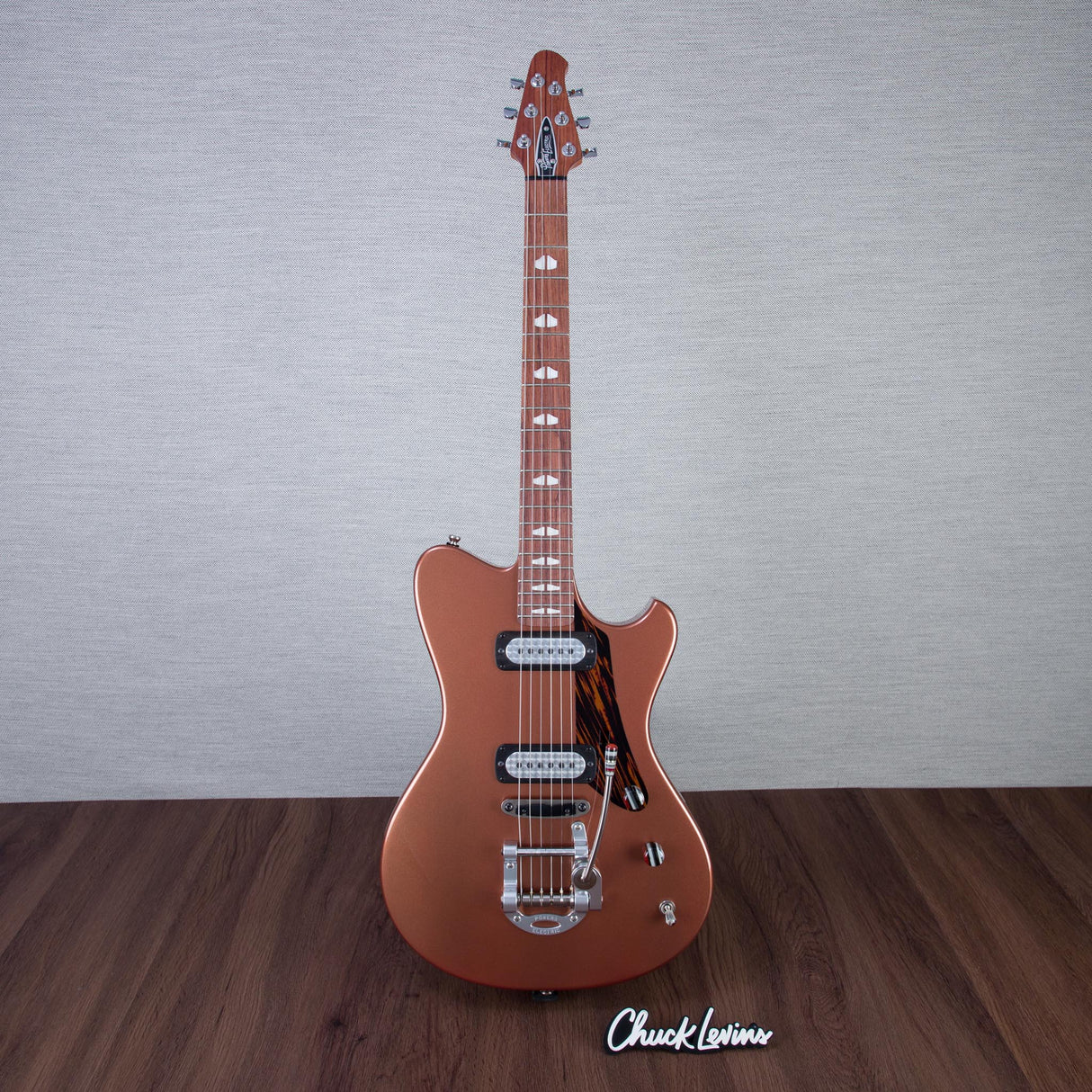 Powers Electric A-Type Select Maple Electric Guitar - Byzantine Gold - #B179