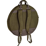 Meinl Waxed Canvas 22-Inch Cymbal Bag - Forest Green
