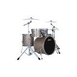 Ludwig Evolution 5-Piece Drum Kit with 22-Inch Kick - Prosecco Sparkle