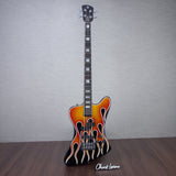 Spector USA Custom NS-2X Hot Rod Series Painted by Dan Lawrence Electric Bass Guitar - Hot Rod #1 - CHUCKSCLUSIVE - #1672