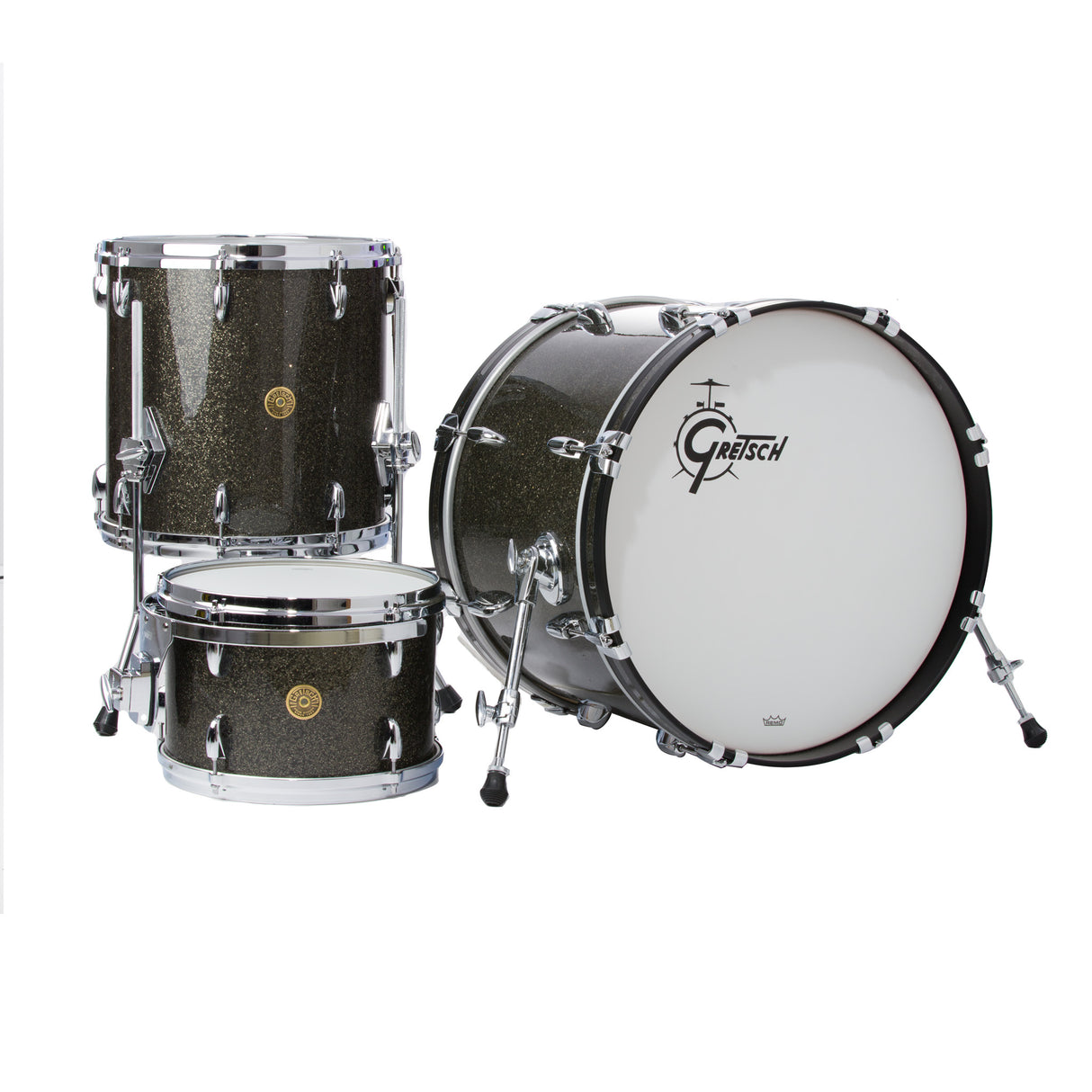 Gretsch USA Custom Nitron 3-Piece Shell Pack, 20-Inch Kick - Twilight Glass