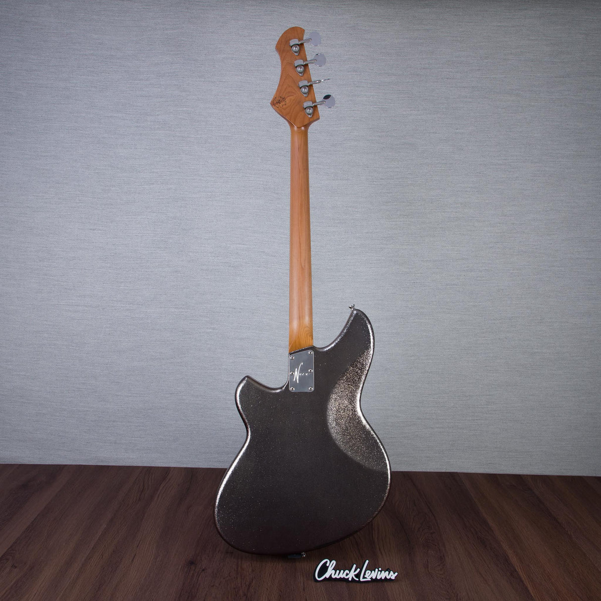 Novo Ivorus Electric Bass Guitar - Charcoal Sparkle - #25638