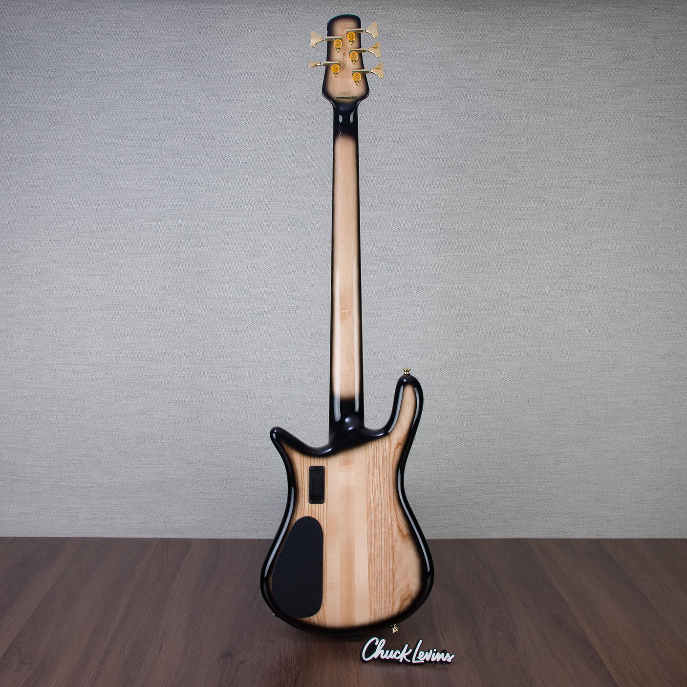 Spector Euro 5 5-String Electric Bass Guitar - Natural Black Burst Gloss - CHUCKSCLUSIVE - #NB22962