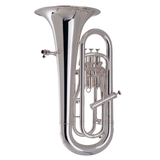 Adams E1 Custom Euphonium with Yellow Brass Bell - Silver Plated
