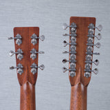 Martin Grand J-28E Double Neck Rosewood/Spruce Acoustic Electric Guitar - #M3015671
