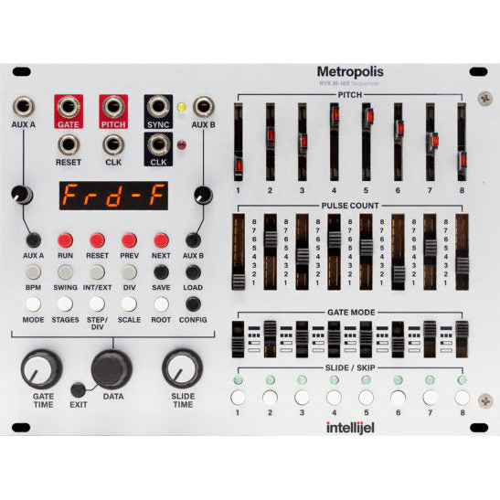 鍵盤楽器 Intellijel Metropolis Intellijel Metropolis Complex Multi-Stage Pitch and Gate Sequencer