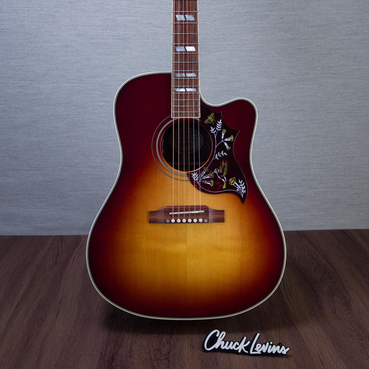 Gibson Hummingbird Standard Rosewood Acoustic Electric Guitar - Rosewood Burst - #21466081