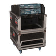 Gator Cases G-TOUR-GRC-1406 14U Top, 6U Bottom Audio Road Console Rack - New