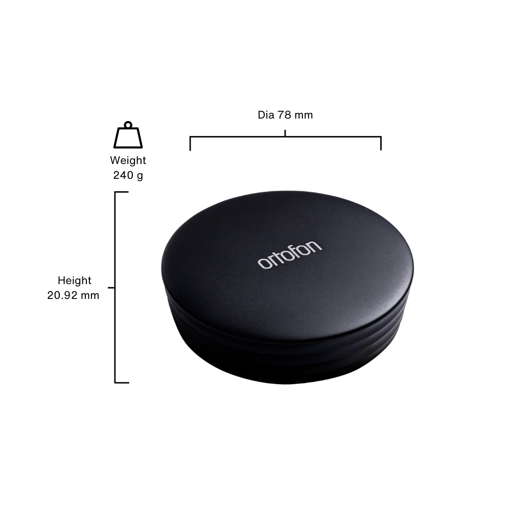 Ortofon Record stabilizer - Black - 240 g