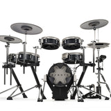 EFNOTE 3X 6-Piece Electronic Drum Kit With Cymbal Pads - Black Oak-ish
