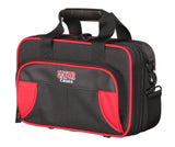 Gator GL-CLARINET-RK Spirit Series Lightweight Clarinet Case, Red And Black