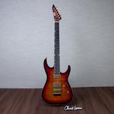 ESP USA M-II DX FR Electric Guitar - Tiger Eye Sunburst - #US26088