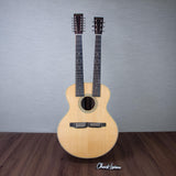 Martin Grand J-28E Double Neck Rosewood/Spruce Acoustic Electric Guitar - #M3015671