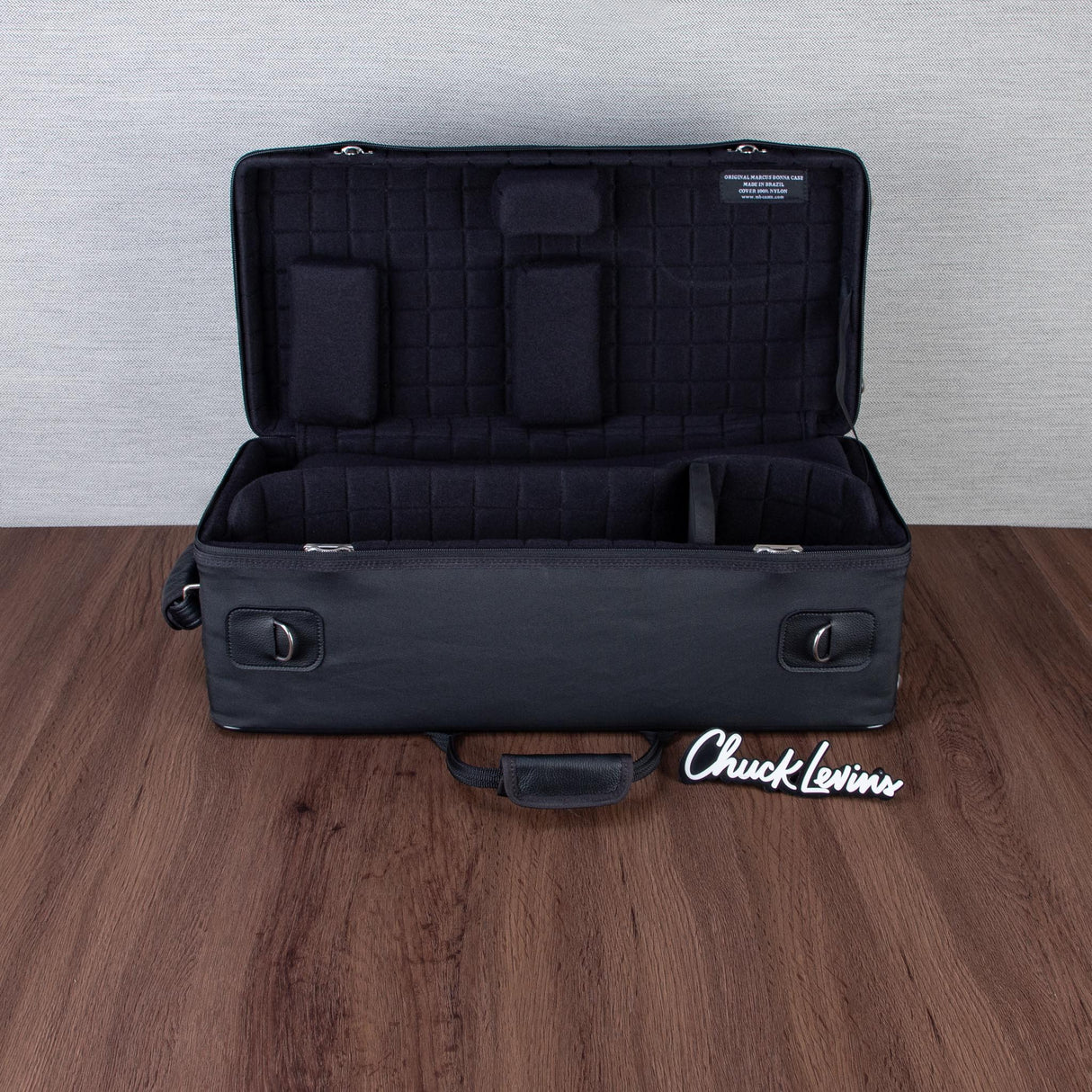 Marcus Bonna Compact Triple Case for Piston Trumpets and Flugel - Black