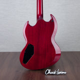 ESP USA Viper Electric Guitar - Cranberry Sunburst - #US24449 - Mint, Open Box
