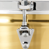 LP 14-Inch Brass Timbale with Chrome Hardware and Mount Bracket