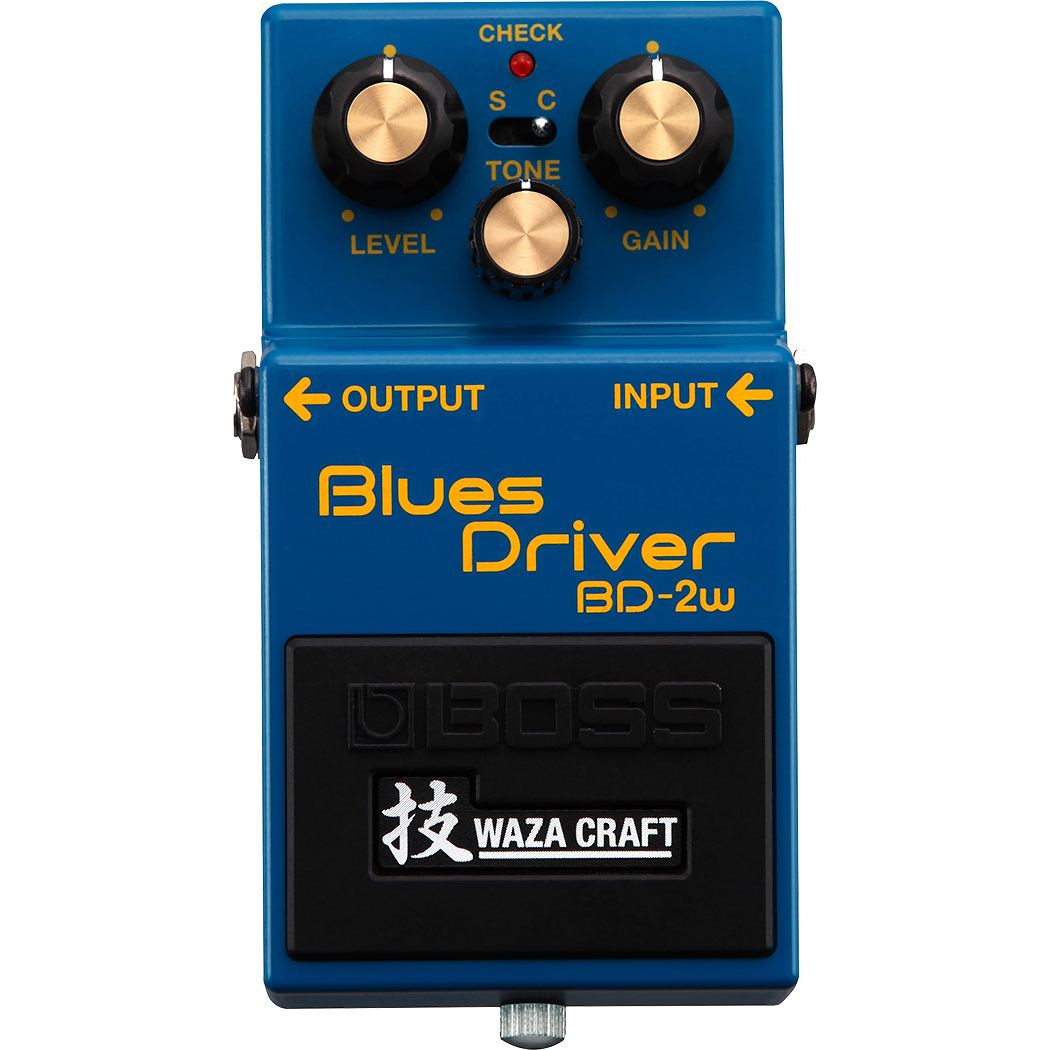 Boss BD-2W Blues Driver - Waza Craft Pedal - Mint, Open Box