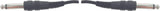 Hosa CPP105 1/4" TS to 1/4" TS, 5 Feet