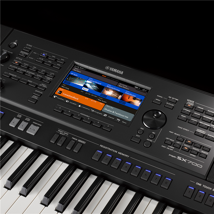 Yamaha PSR-SX700 61-Key Arranger Workstation - New