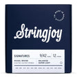 Stringjoy Signatures Nickel-Wound Balanced 12-String Electric Guitar Strings - Super Light Gauge (.009-.042)