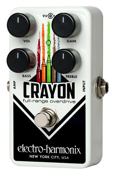 Electro-Harmonix Crayon Full Range Overdrive Pedal