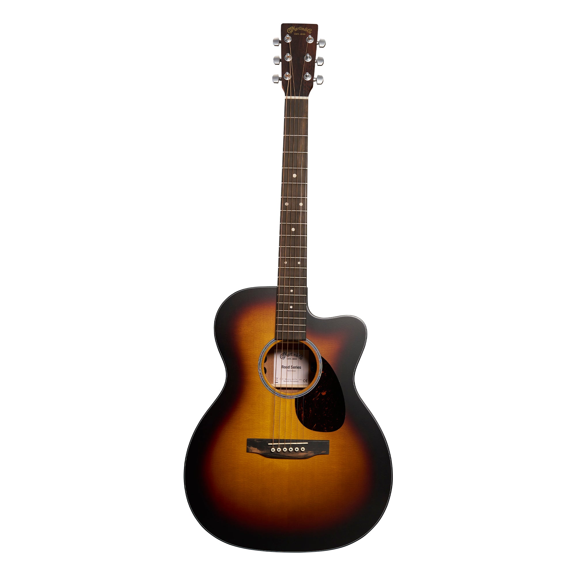 Martin Road Series OMC-10E Acoustic Electric Guitar - Modern Burst