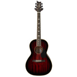 PRS SE P20 Parlor Acoustic Electric Guitar - Fire Red Burst