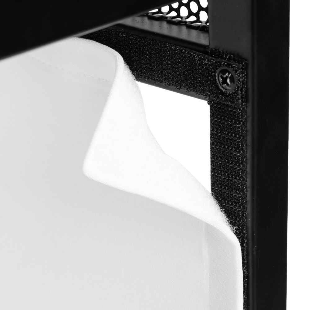 Gator Frameworks GFW-DJFACADE Black Collapsible DJ Facade