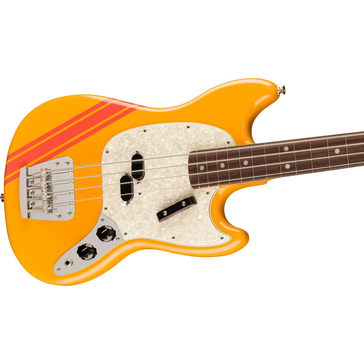 Fender Vintera II '70s Competition Mustang Bass Guitar - Competition Orange