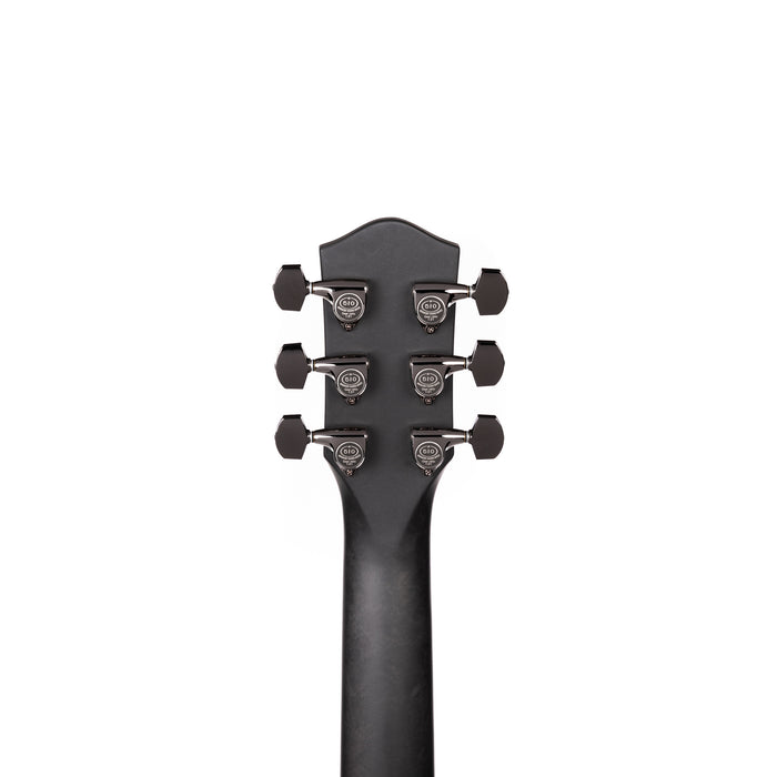 McPherson 2022 Touring Carbon Acoustic Guitar - Camo Top, Black Hardware - New