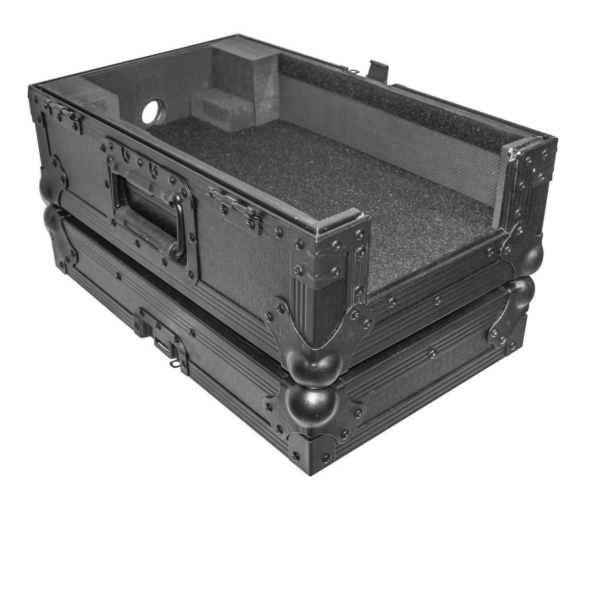 ProX XS-CDiBL Flight Case for Medium Format CD-Media Player - Black