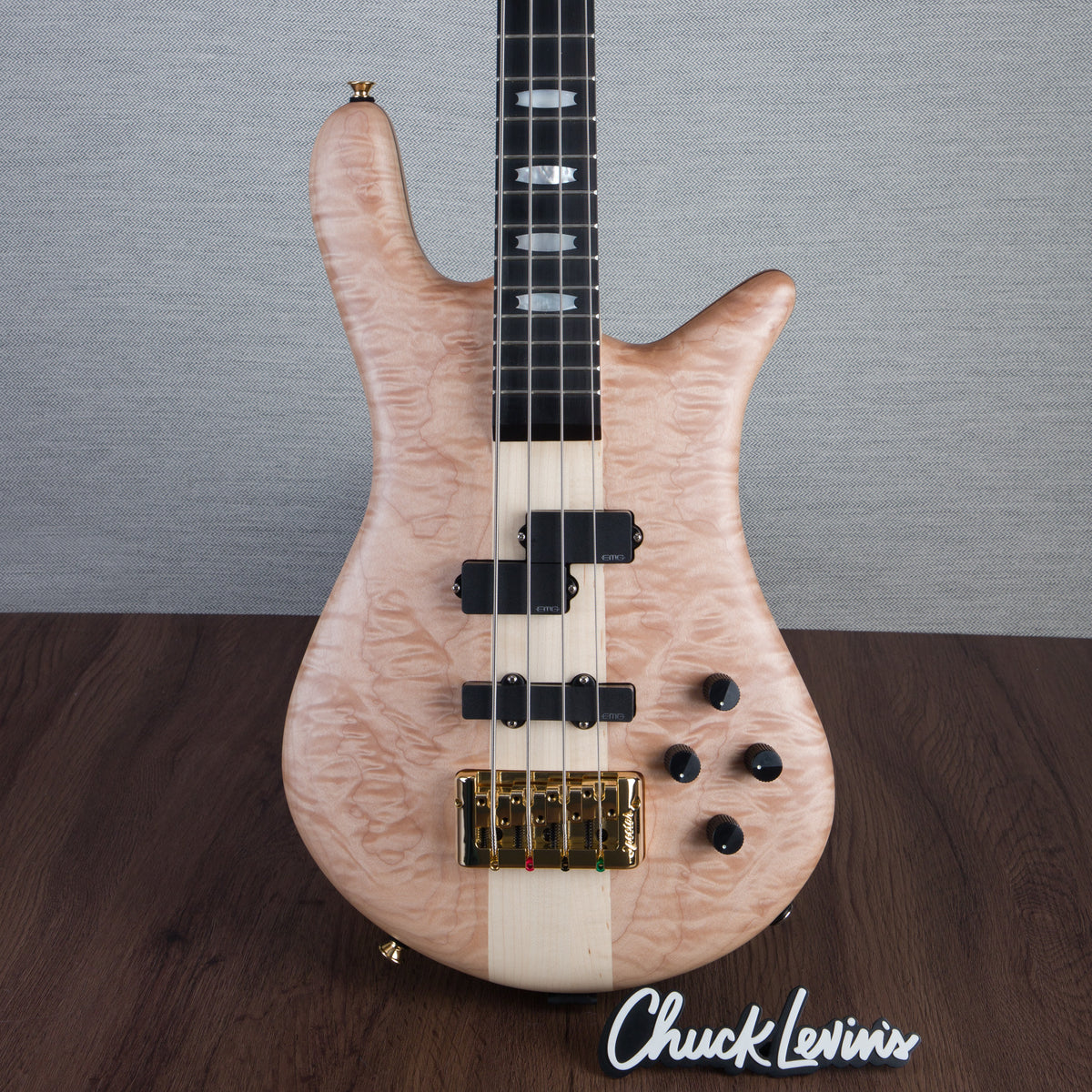 Spector Euro 4 LT Bass Guitar - Natural Matte - CHUCKSCLUSIVE - #]C121 ...