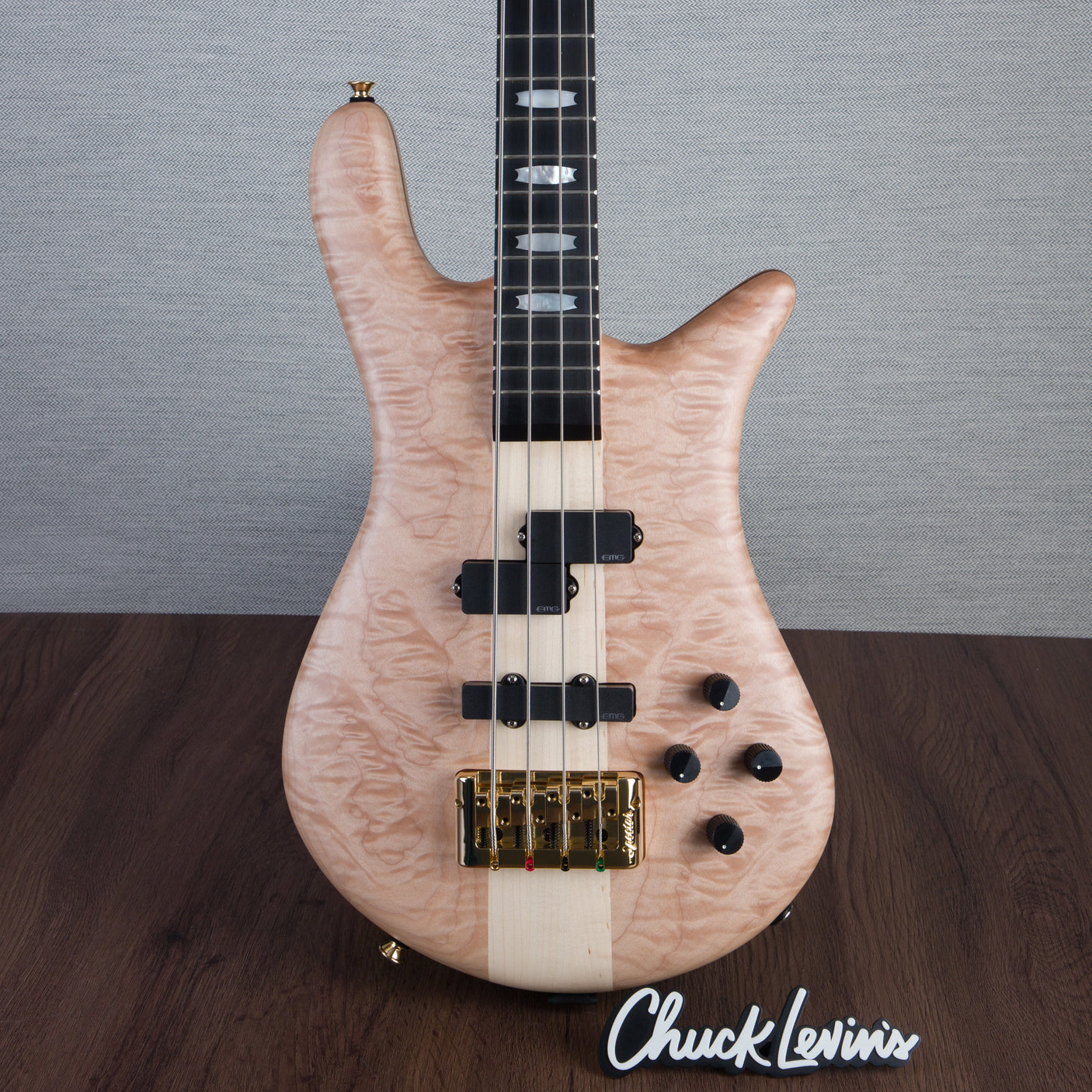 Spector Euro 4 LT Bass Guitar - Natural Matte - CHUCKSCLUSIVE - #]C121SN 21031