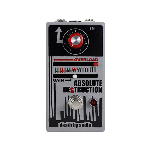 Death By Audio Absolute Destruction Fuzz/Distortion/Overdrive Guitar Pedal