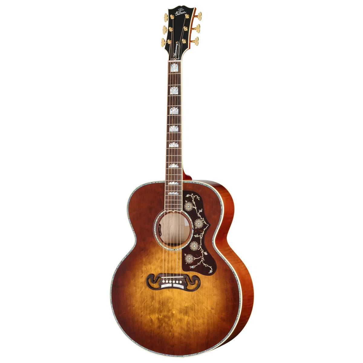 Gibson Limited Edition Custom Shop SJ-200 Anniversary Acoustic Electric Guitar - Cremona Burst