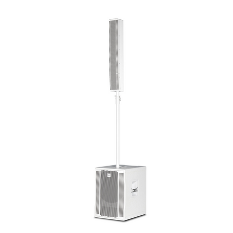 RCF Evox 12 Active Two-Way Array System - White