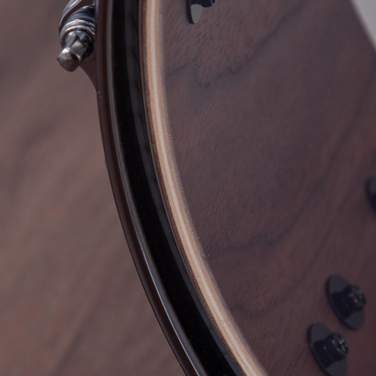 Tama 7 x 14-Inch Starclassic Walnut/Birch Snare Drum - Gloss Black Walnut Burl