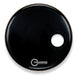 Aquarian 22" Black Regulator Bass Drum Head With 4.25" Offset Port