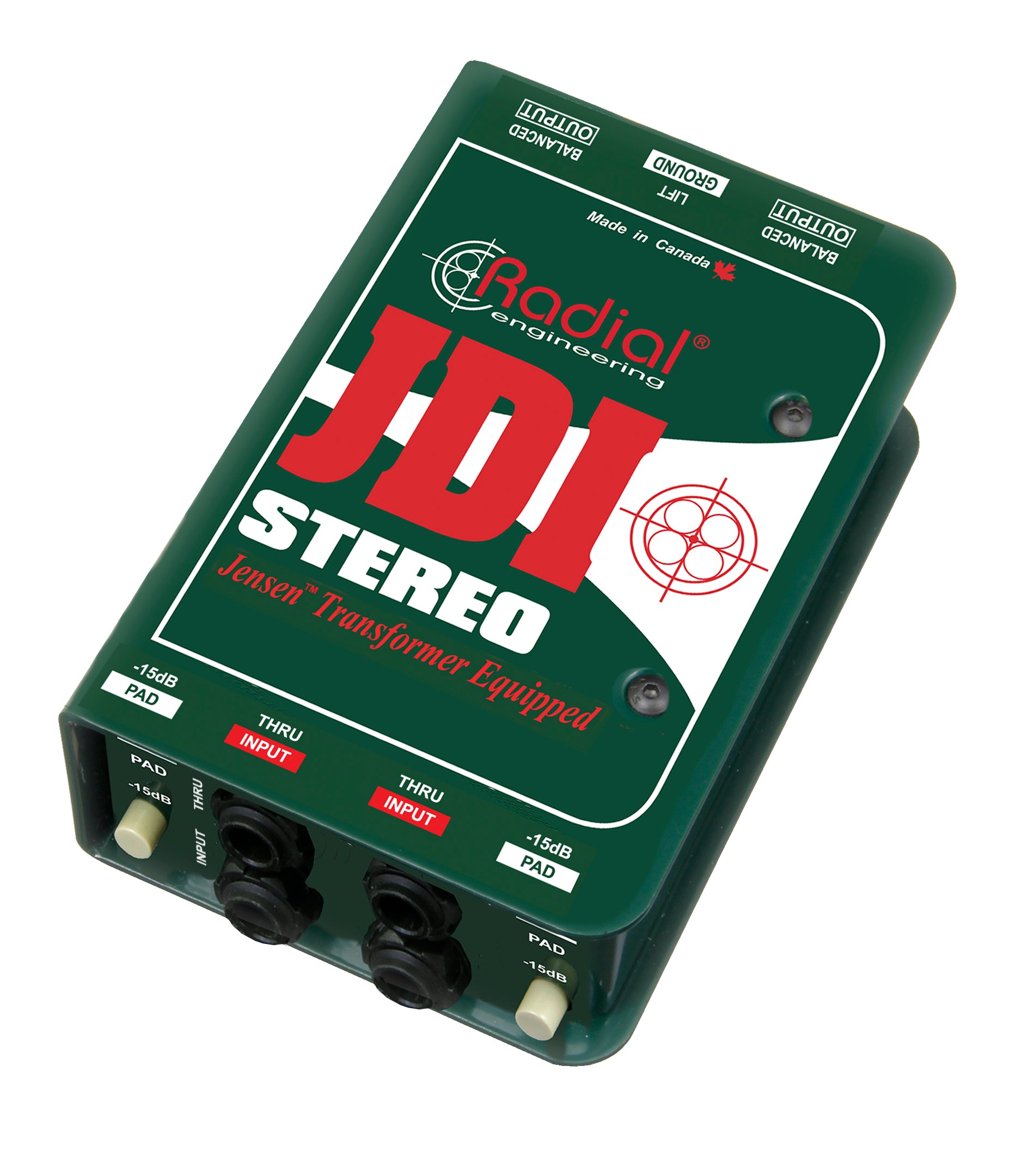 Radial JDI Stereo Passive Direct Box – Chuck Levin's Washington