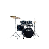 Tama Imperialstar 5-Piece Complete Drum Kit with Meinl Cymbal Pack - Dark Blue