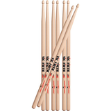 Vic Firth 5B American Classic 4 For 3 Drumstick Pack - Wood Tip