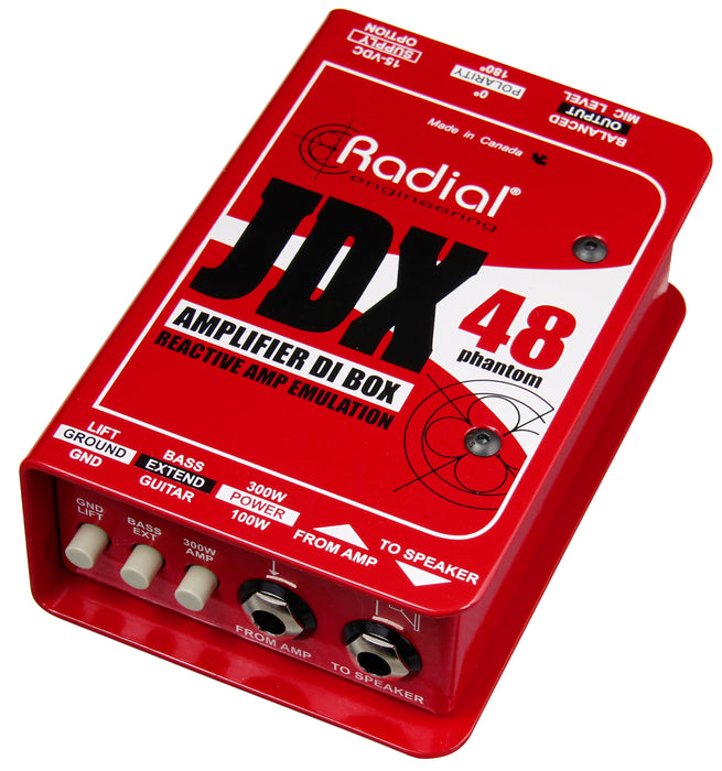 Radial Engineering JDX48 Reactor Guitar Amp Direct Box