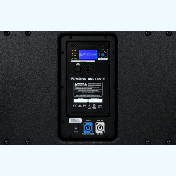 PreSonus CDL Sub18 18-Inch 2000-Watt Powered Subwoofer