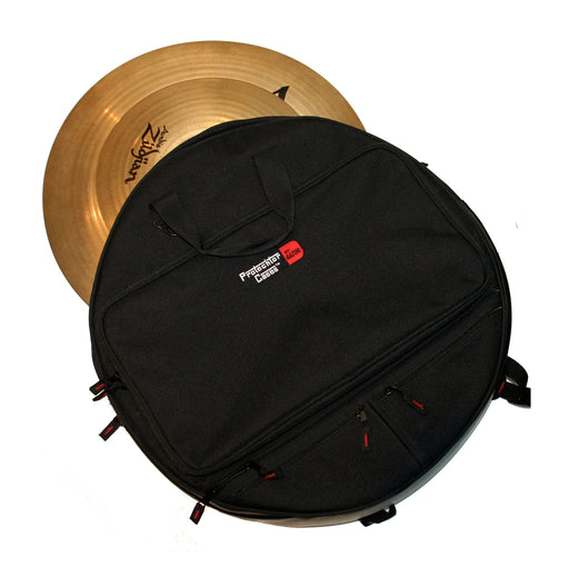 Gator GP-CYMBAK-24 Heavy Duty Padded Backpack-Style Cymbal Bag For Up To 24" Cymbals