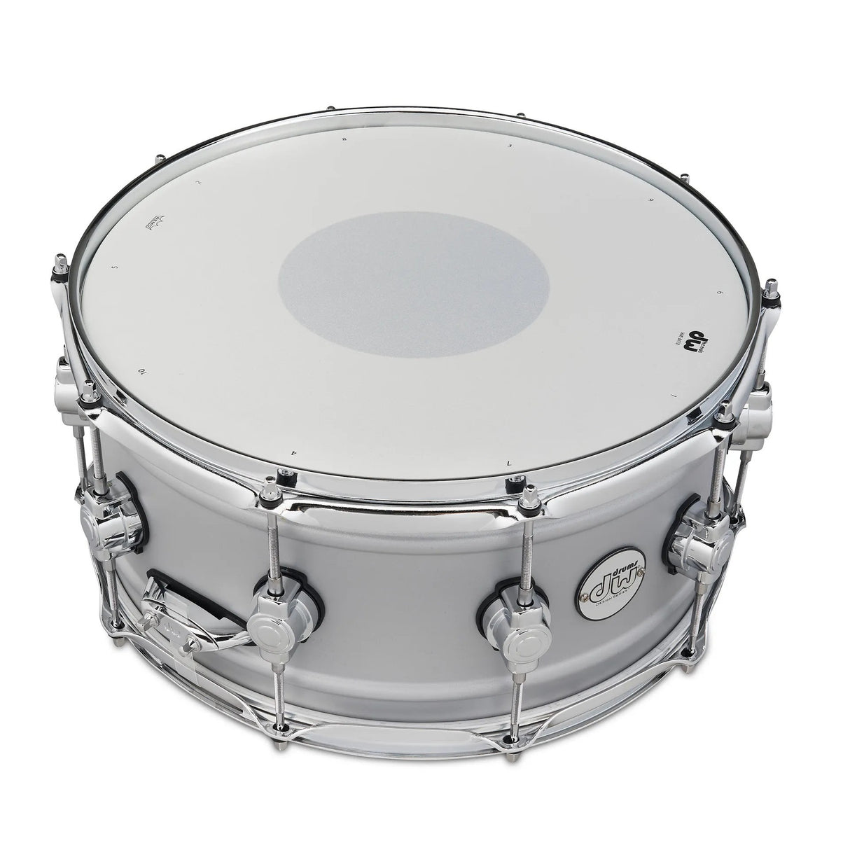 DW 6.5 x 14-Inch Design Series Snare Drum - Matte Aluminum