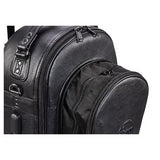 Gard 10-WBFLK Compact Triple Trumpet Wheelie Bag - Black Leather