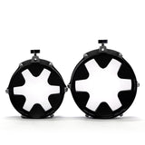 EFNOTE 3X 6-Piece Electronic Drum Kit With Cymbal Pads - Black Oak-ish