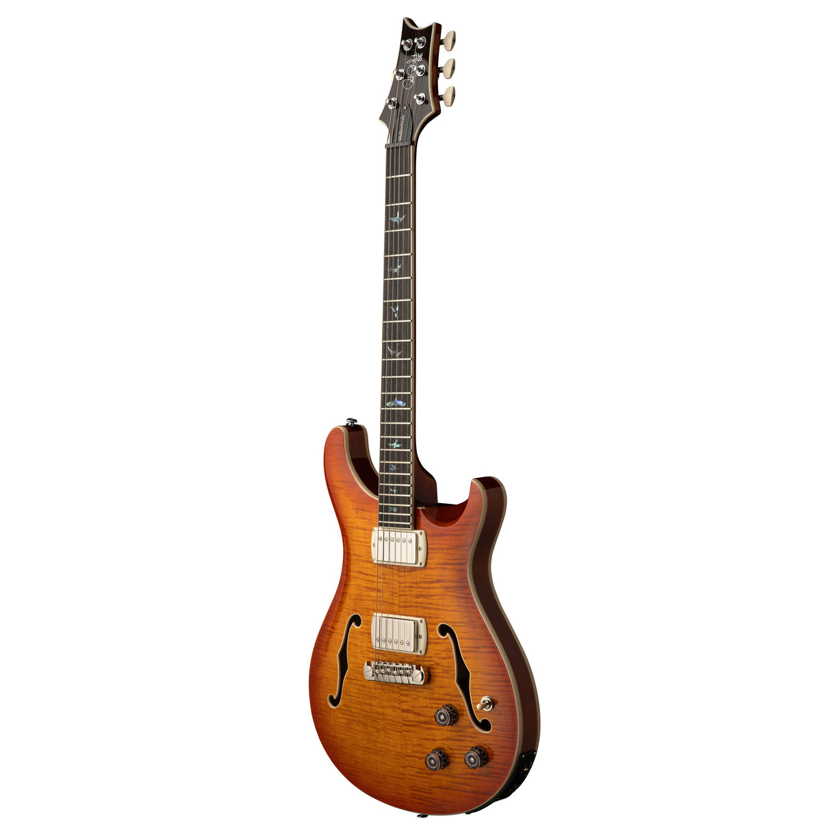 PRS SE Hollowbody II Piezo Hollowbody Electric Guitar - Vintage Burst