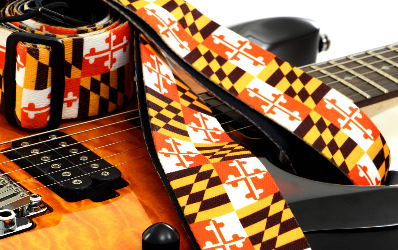 Maryland Pride Guitar Strap