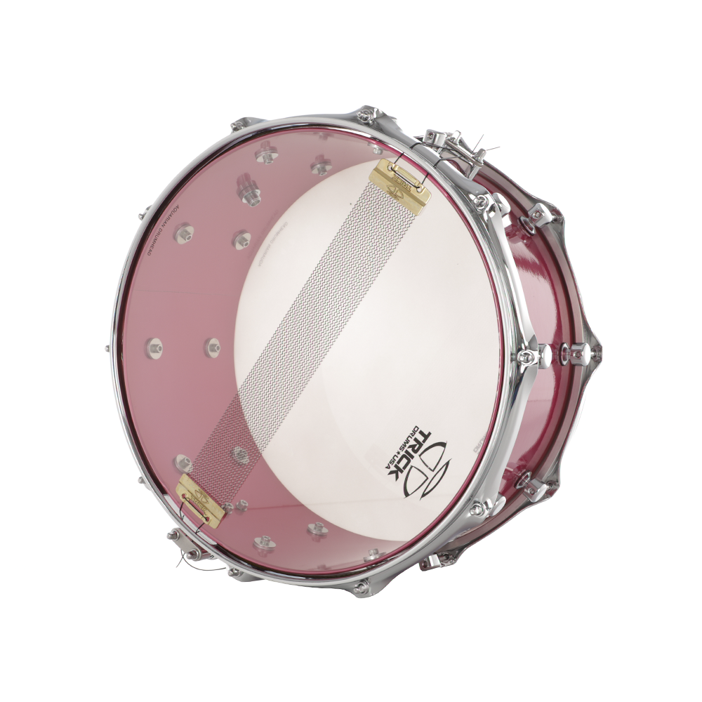 Trick 14" x 6.5" Aluminum Snare - Pink - Preorder